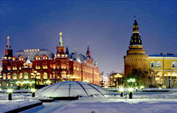 Новогодние каникулы в Москве (с проживанием)